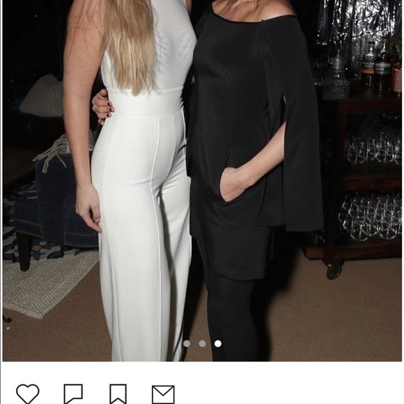 House of CB White Samaya Jumpsuit - Picture 3 of 3